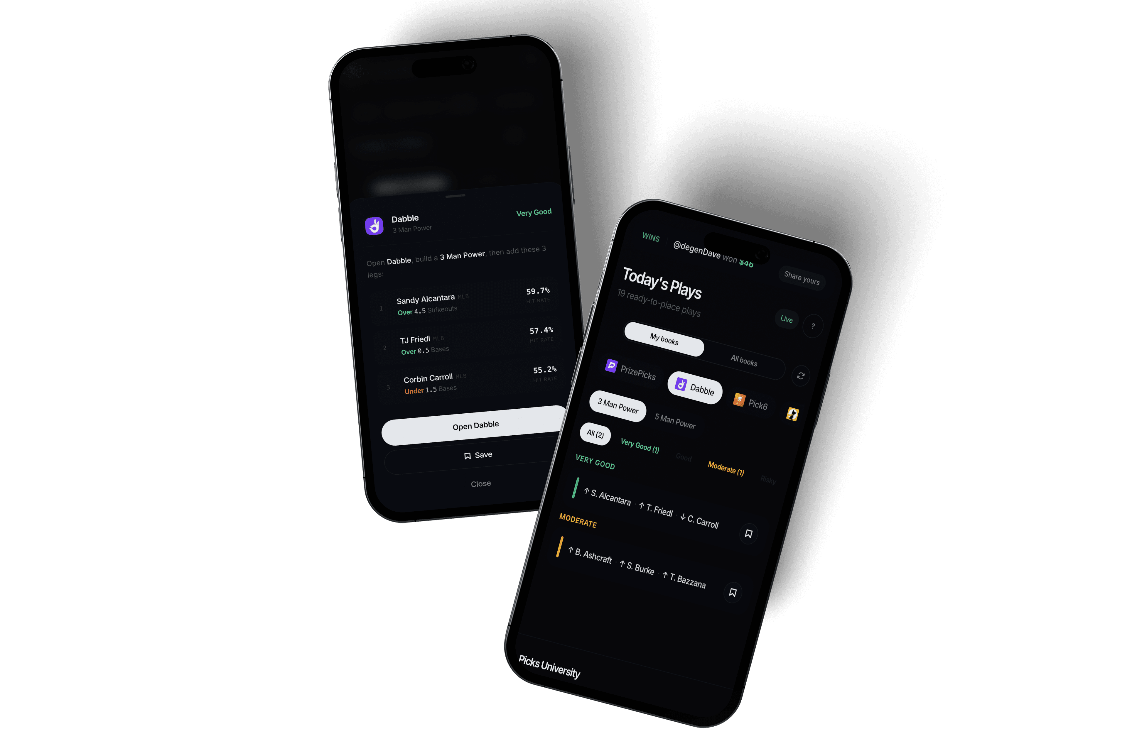 Picks University app preview