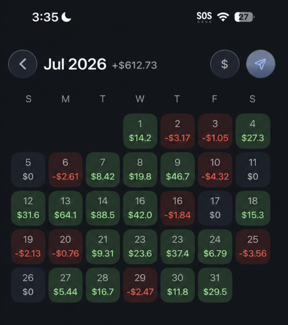 Pikkit calendar shared by rico